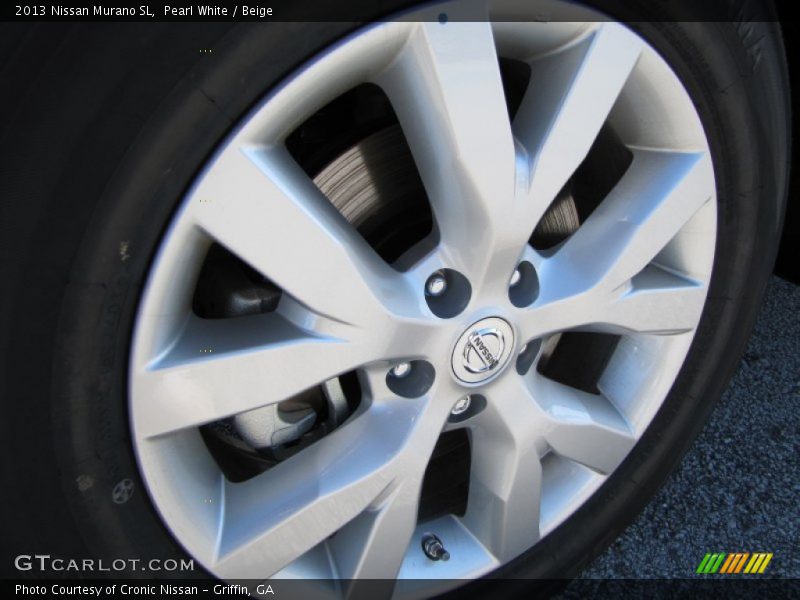 Pearl White / Beige 2013 Nissan Murano SL