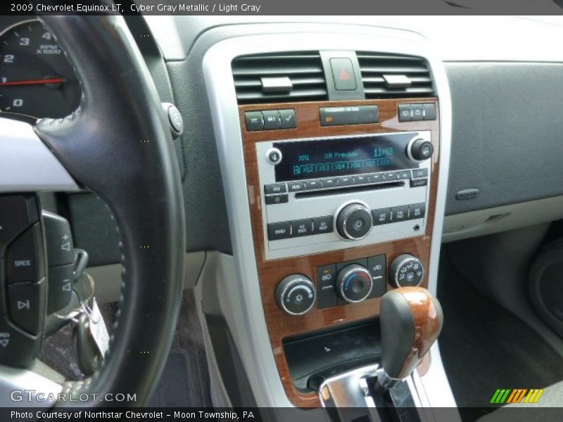 Cyber Gray Metallic / Light Gray 2009 Chevrolet Equinox LT