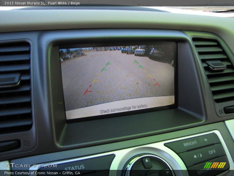 Pearl White / Beige 2013 Nissan Murano SL