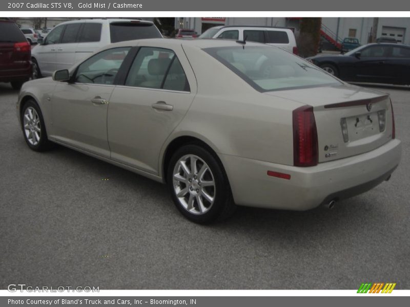 Gold Mist / Cashmere 2007 Cadillac STS V8