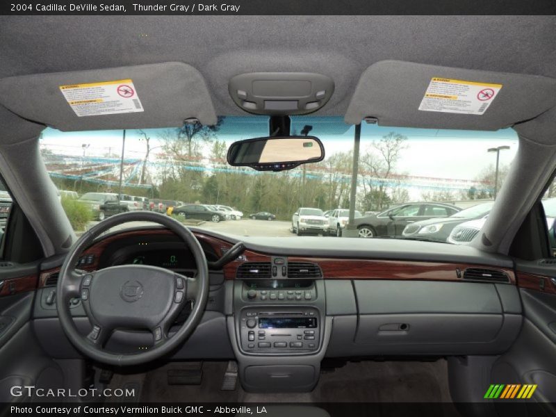 Thunder Gray / Dark Gray 2004 Cadillac DeVille Sedan