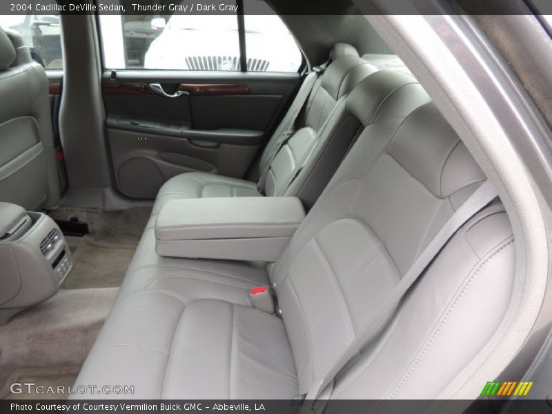 Rear Seat of 2004 DeVille Sedan