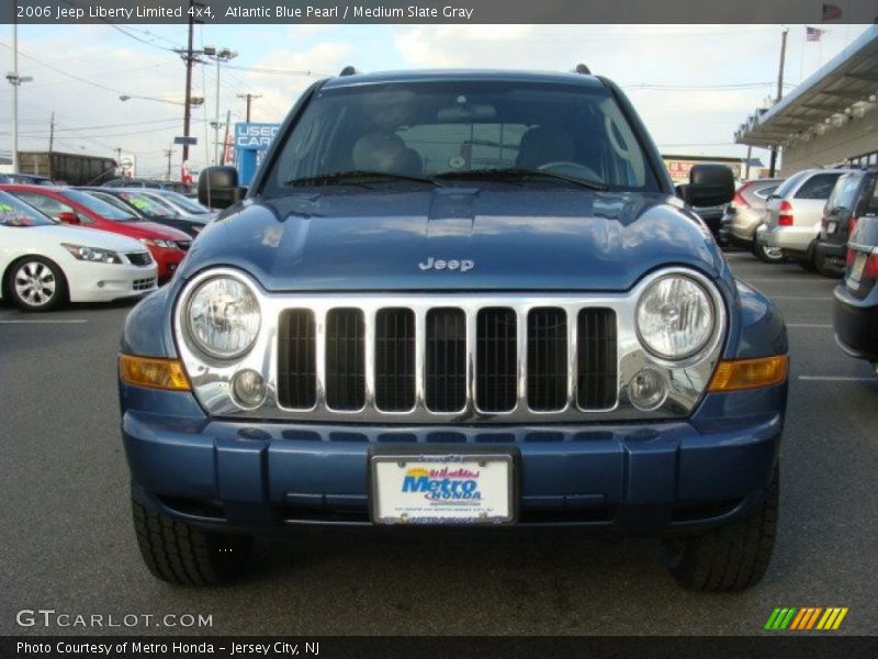 Atlantic Blue Pearl / Medium Slate Gray 2006 Jeep Liberty Limited 4x4