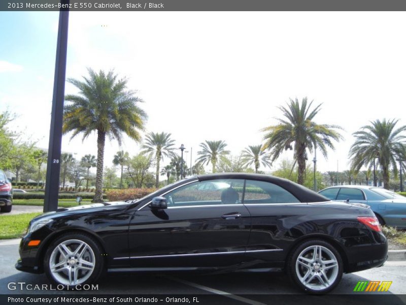  2013 E 550 Cabriolet Black