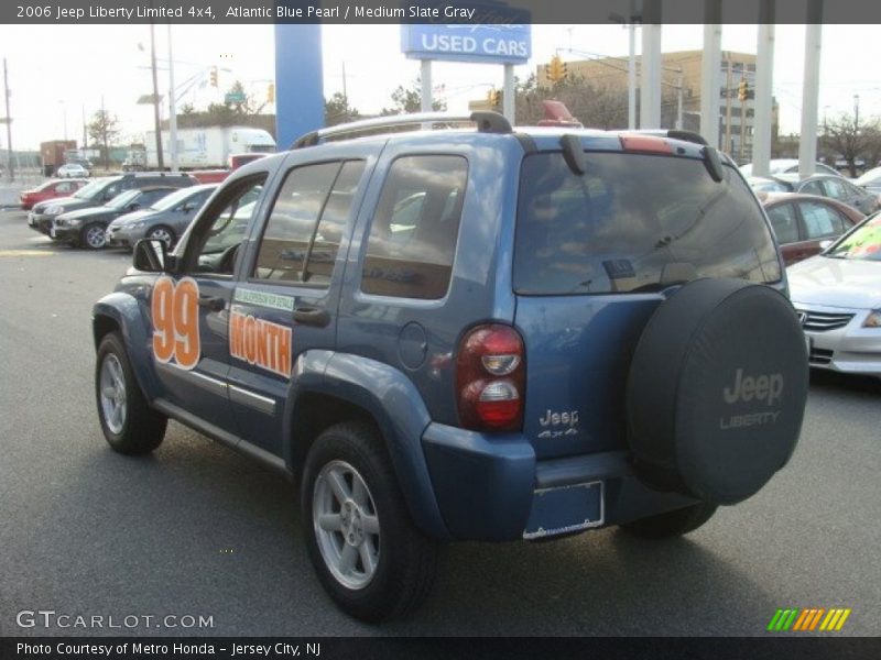 Atlantic Blue Pearl / Medium Slate Gray 2006 Jeep Liberty Limited 4x4