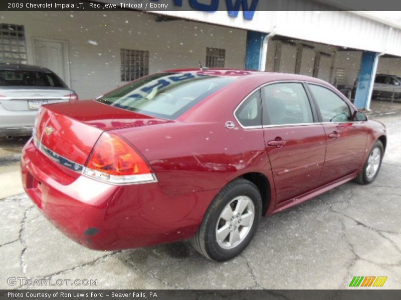 Red Jewel Tintcoat / Ebony 2009 Chevrolet Impala LT