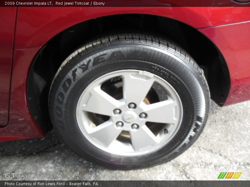 Red Jewel Tintcoat / Ebony 2009 Chevrolet Impala LT