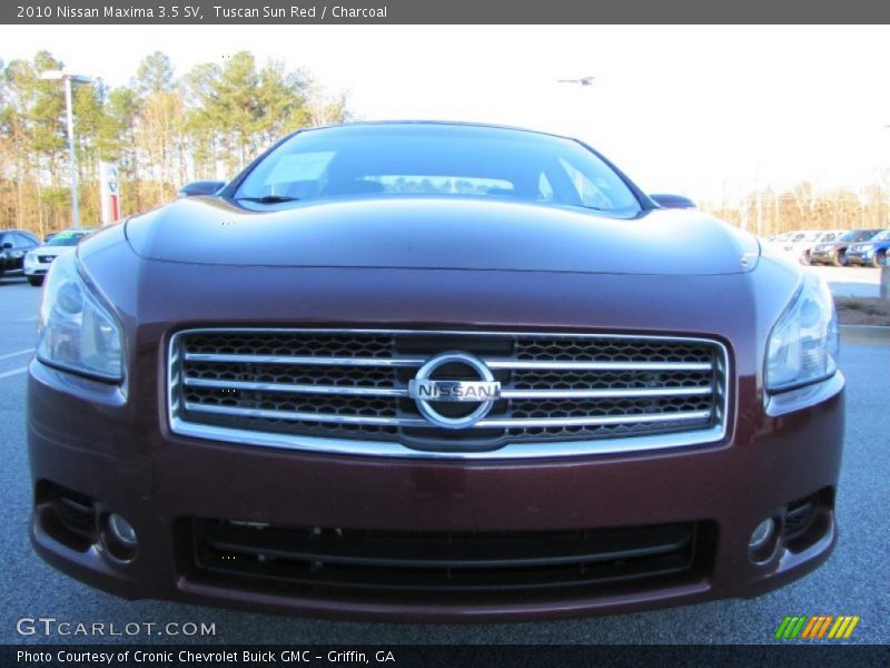 Tuscan Sun Red / Charcoal 2010 Nissan Maxima 3.5 SV