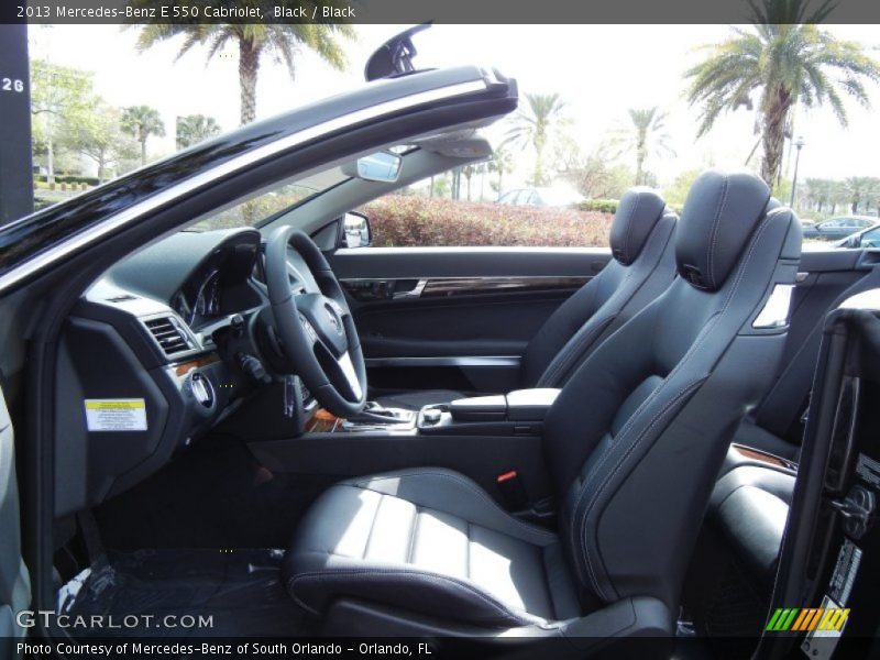  2013 E 550 Cabriolet Black Interior