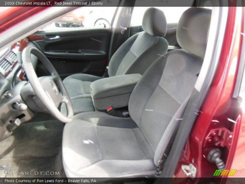 Red Jewel Tintcoat / Ebony 2009 Chevrolet Impala LT