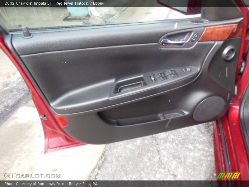 Red Jewel Tintcoat / Ebony 2009 Chevrolet Impala LT