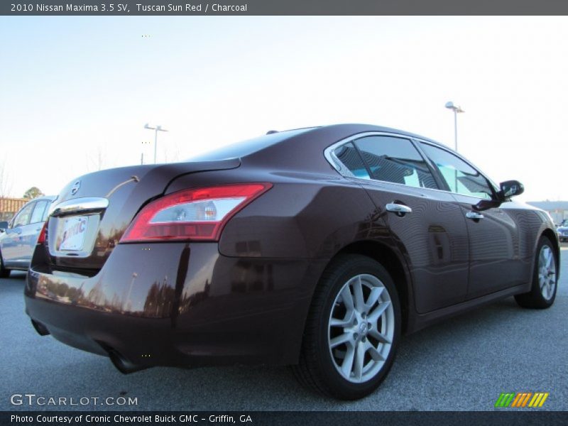 Tuscan Sun Red / Charcoal 2010 Nissan Maxima 3.5 SV