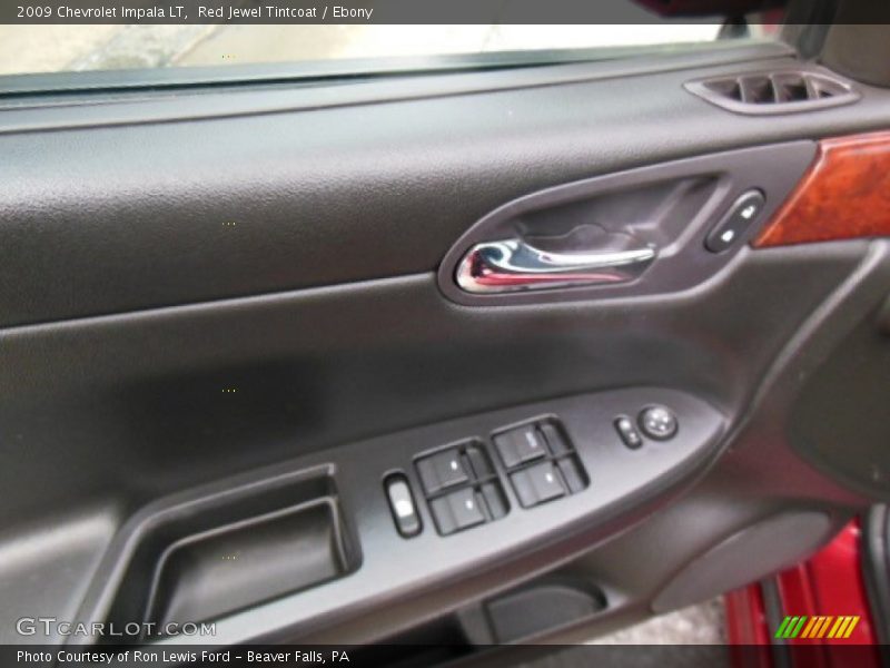 Red Jewel Tintcoat / Ebony 2009 Chevrolet Impala LT