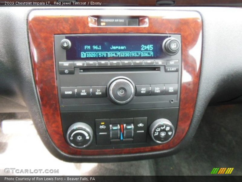 Red Jewel Tintcoat / Ebony 2009 Chevrolet Impala LT