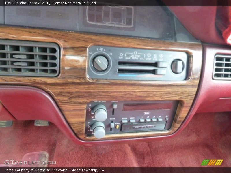 Controls of 1990 Bonneville LE