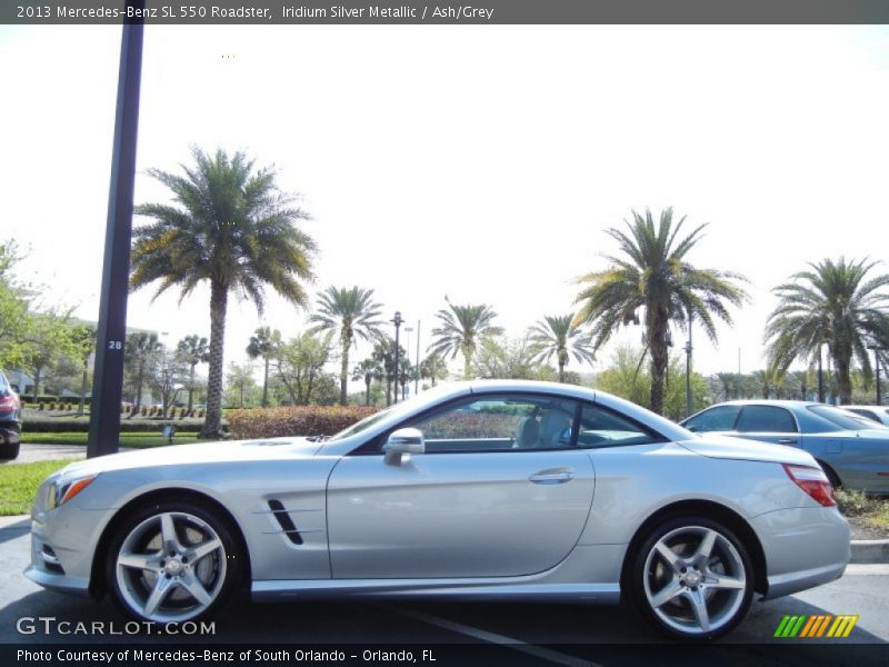  2013 SL 550 Roadster Iridium Silver Metallic