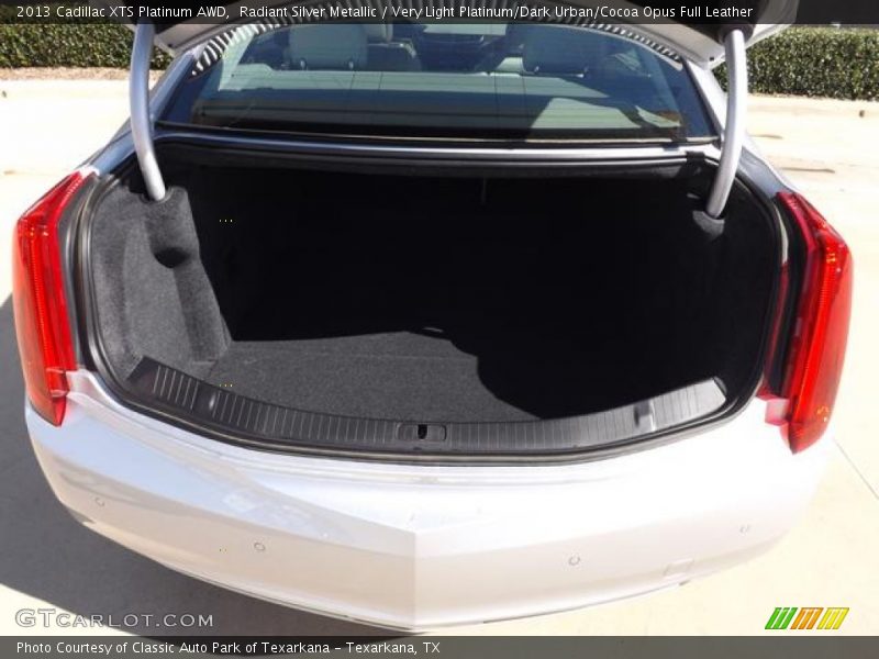 2013 XTS Platinum AWD Trunk