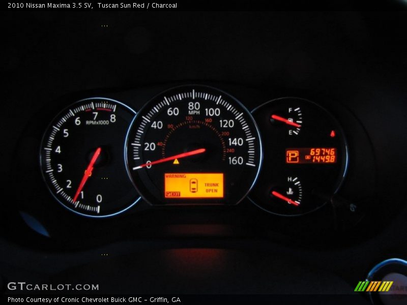  2010 Maxima 3.5 SV 3.5 SV Gauges