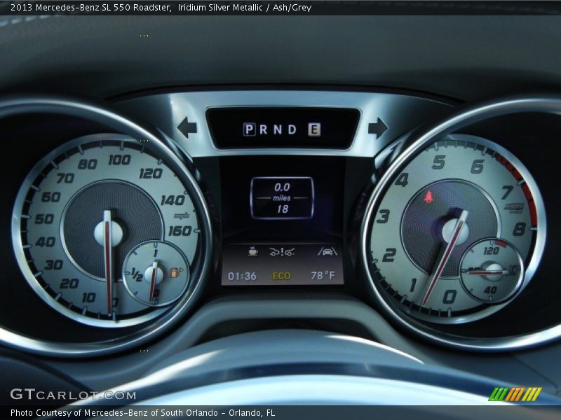  2013 SL 550 Roadster 550 Roadster Gauges