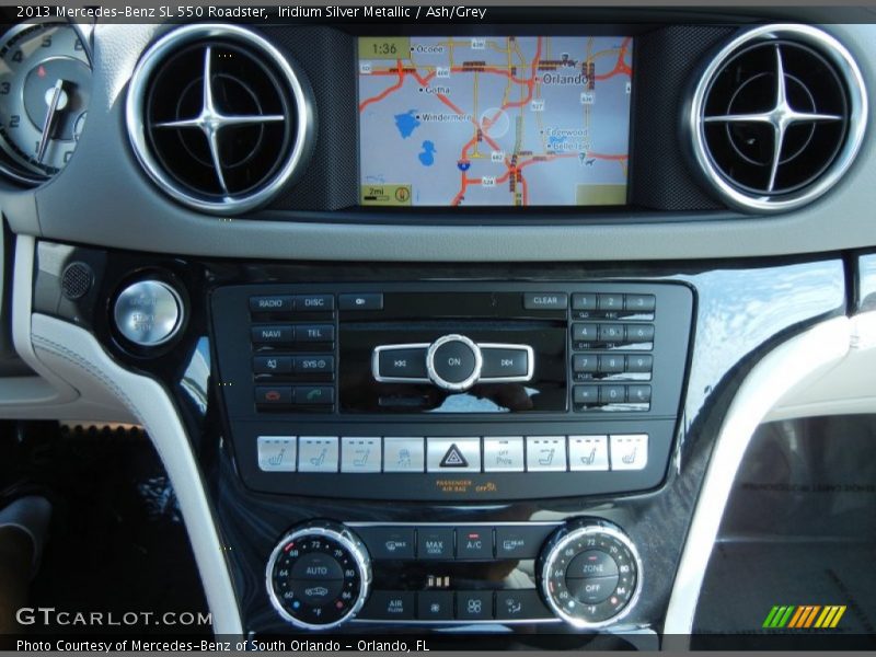 Controls of 2013 SL 550 Roadster