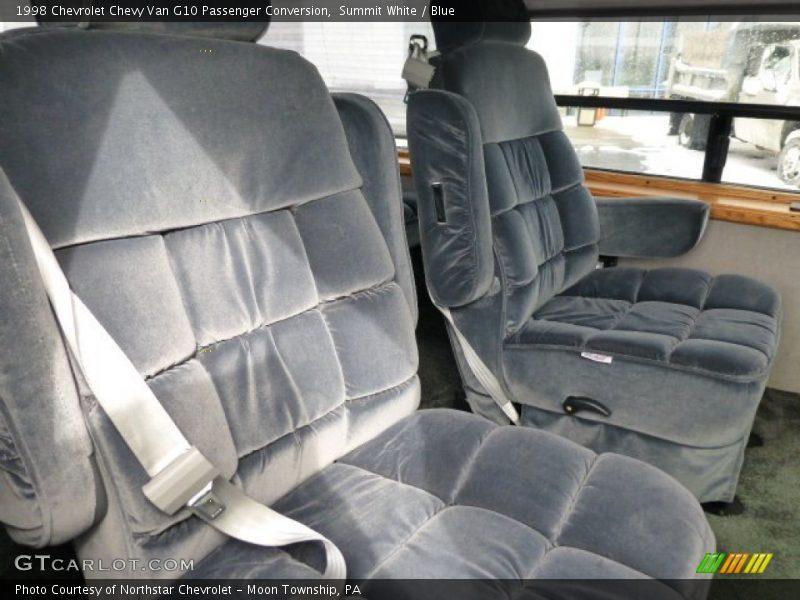 Rear Seat of 1998 Chevy Van G10 Passenger Conversion