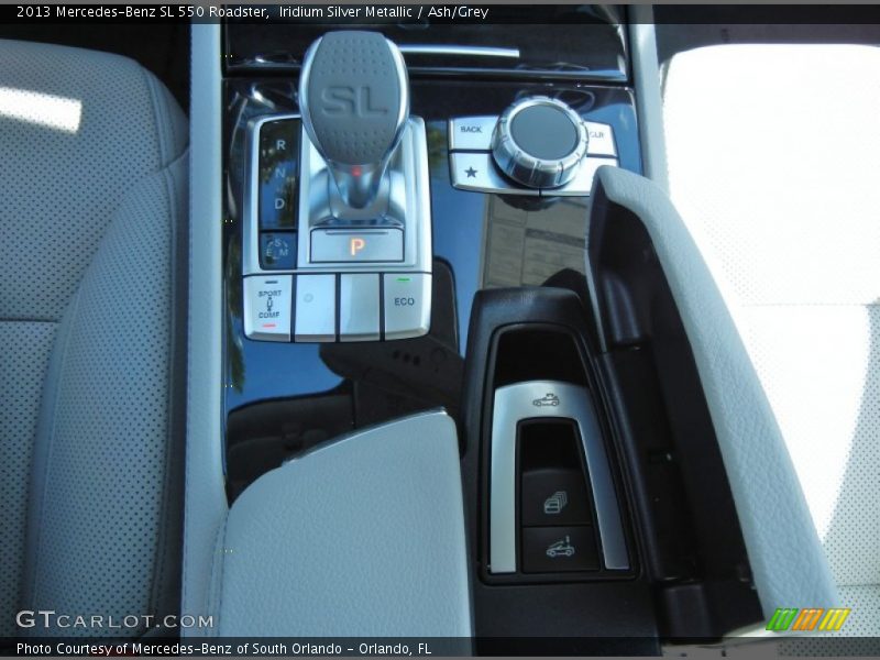 Controls of 2013 SL 550 Roadster