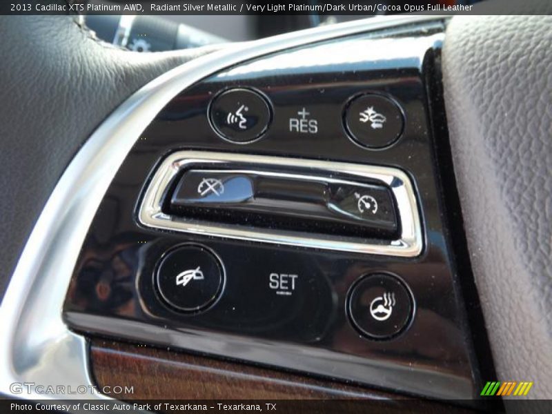 Controls of 2013 XTS Platinum AWD