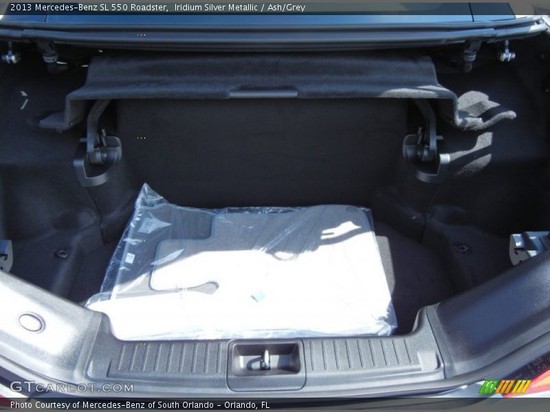 Iridium Silver Metallic / Ash/Grey 2013 Mercedes-Benz SL 550 Roadster