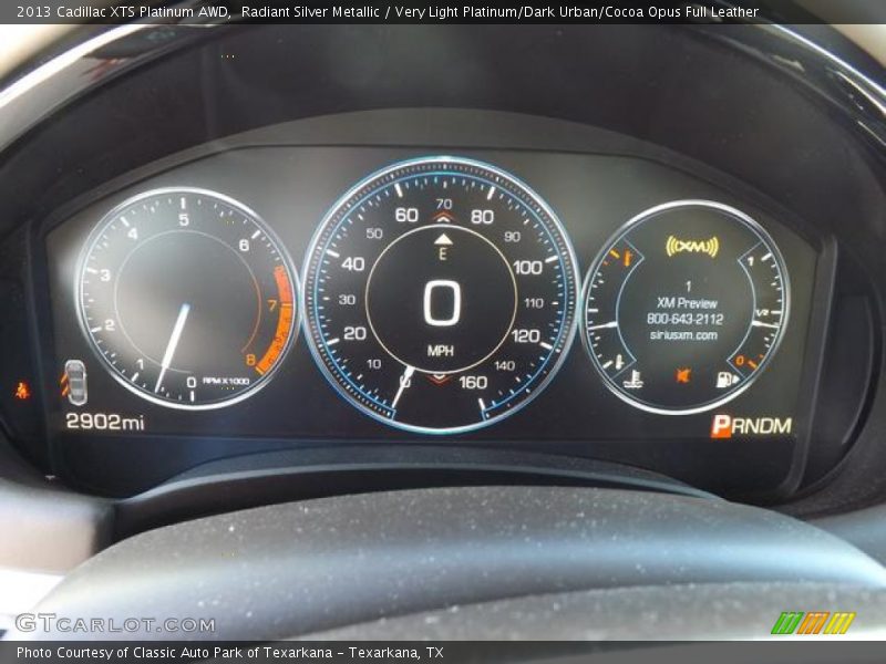  2013 XTS Platinum AWD Platinum AWD Gauges