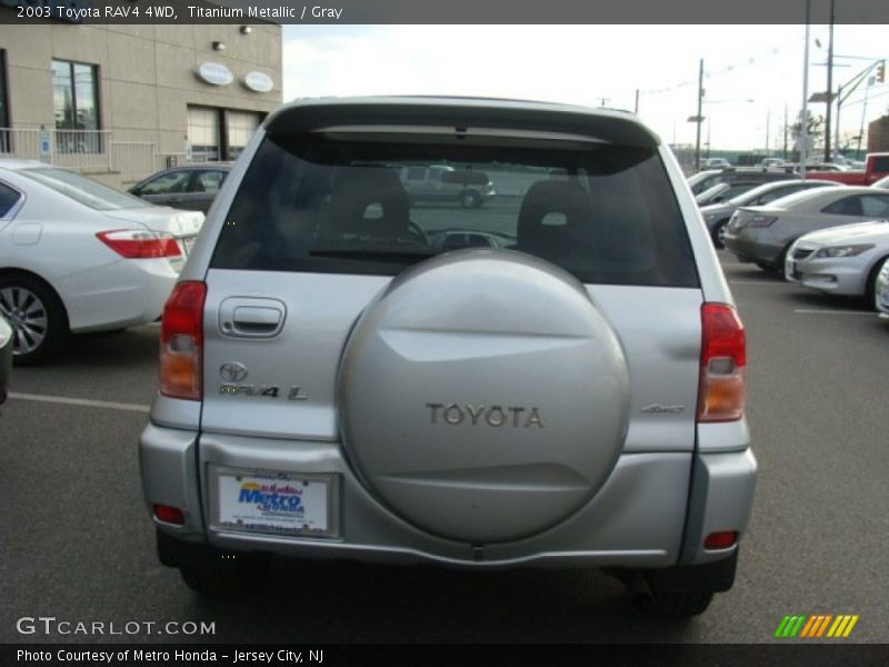 Titanium Metallic / Gray 2003 Toyota RAV4 4WD