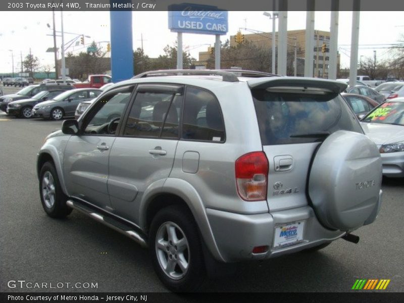Titanium Metallic / Gray 2003 Toyota RAV4 4WD