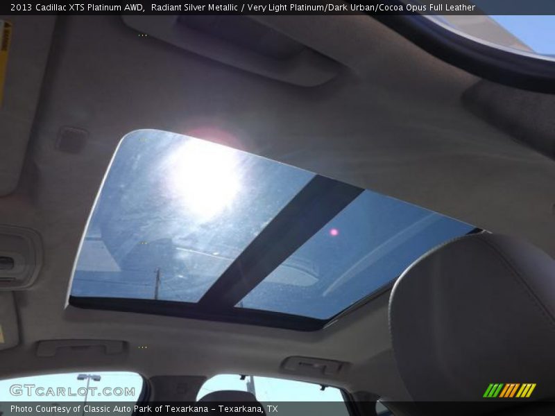 Sunroof of 2013 XTS Platinum AWD