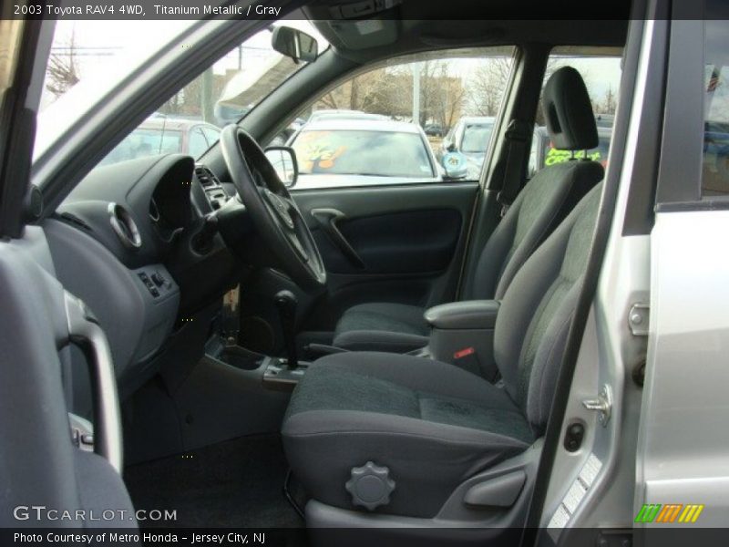Titanium Metallic / Gray 2003 Toyota RAV4 4WD