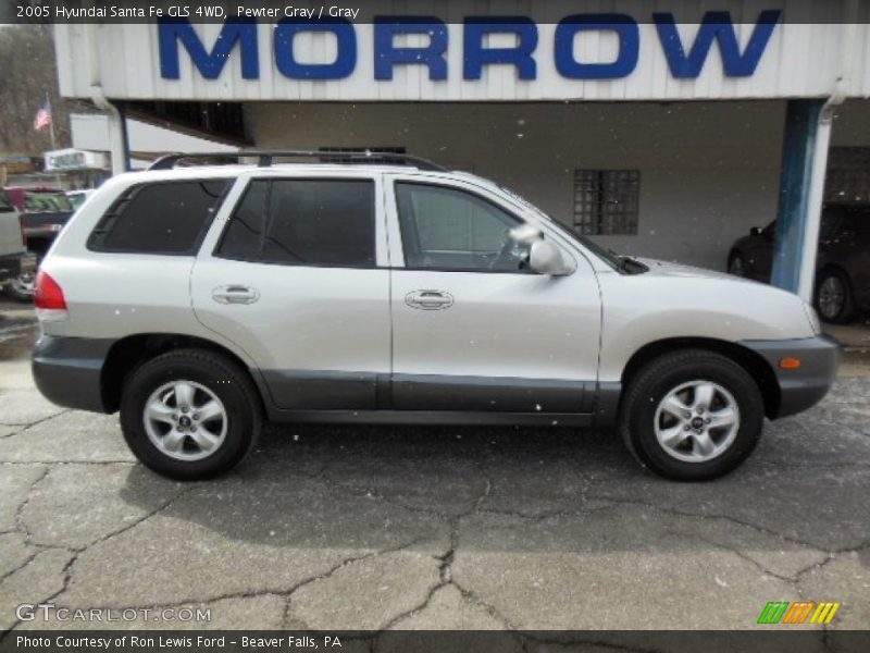 Pewter Gray / Gray 2005 Hyundai Santa Fe GLS 4WD