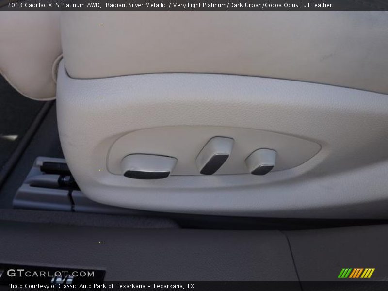 Controls of 2013 XTS Platinum AWD