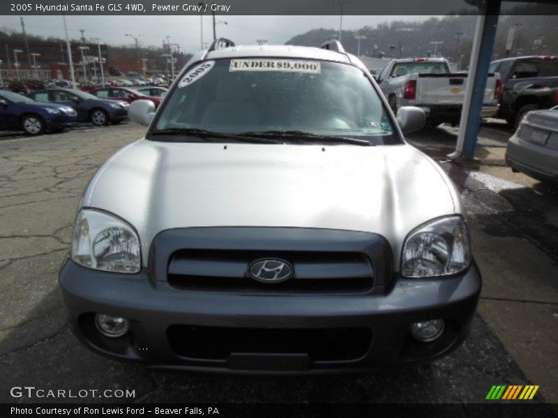 Pewter Gray / Gray 2005 Hyundai Santa Fe GLS 4WD