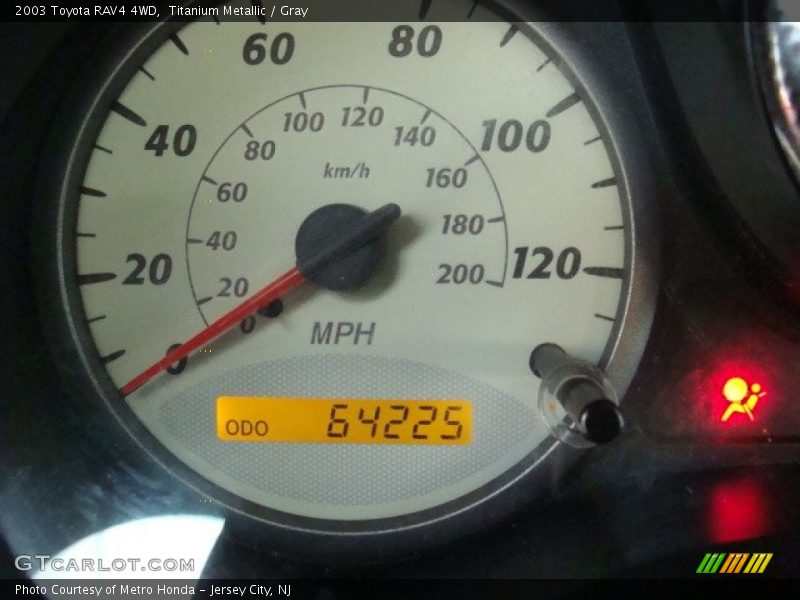 Titanium Metallic / Gray 2003 Toyota RAV4 4WD