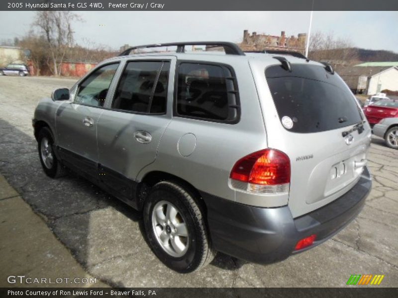 Pewter Gray / Gray 2005 Hyundai Santa Fe GLS 4WD