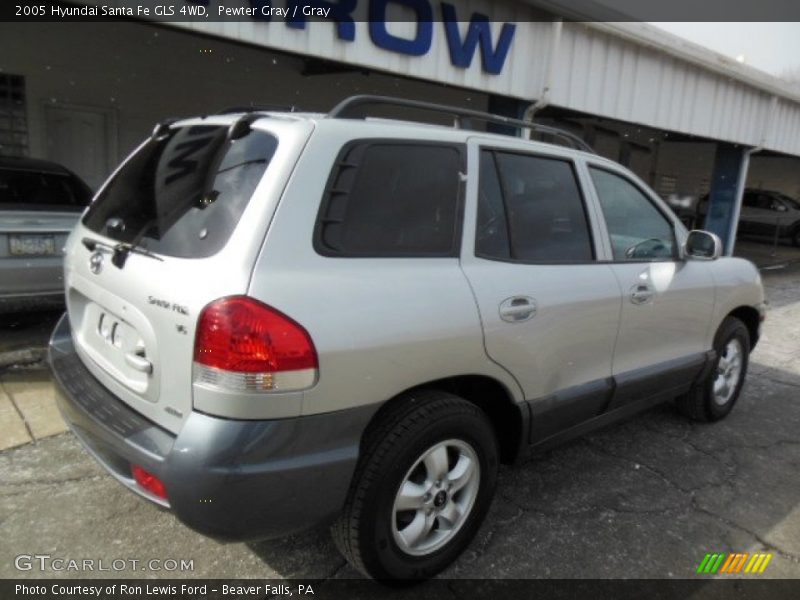 Pewter Gray / Gray 2005 Hyundai Santa Fe GLS 4WD