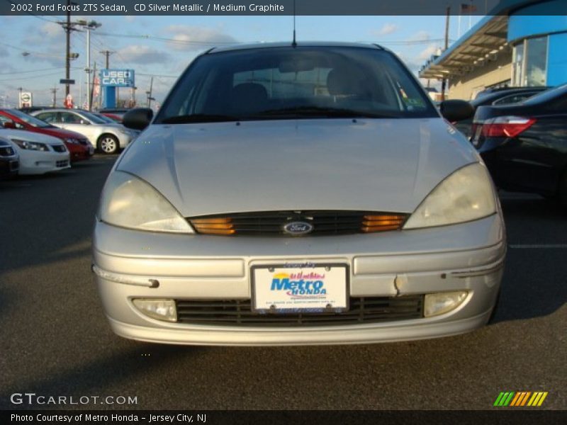 CD Silver Metallic / Medium Graphite 2002 Ford Focus ZTS Sedan