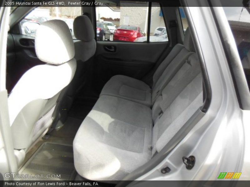 Pewter Gray / Gray 2005 Hyundai Santa Fe GLS 4WD
