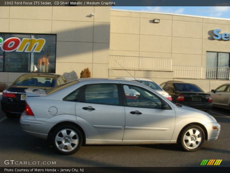 CD Silver Metallic / Medium Graphite 2002 Ford Focus ZTS Sedan