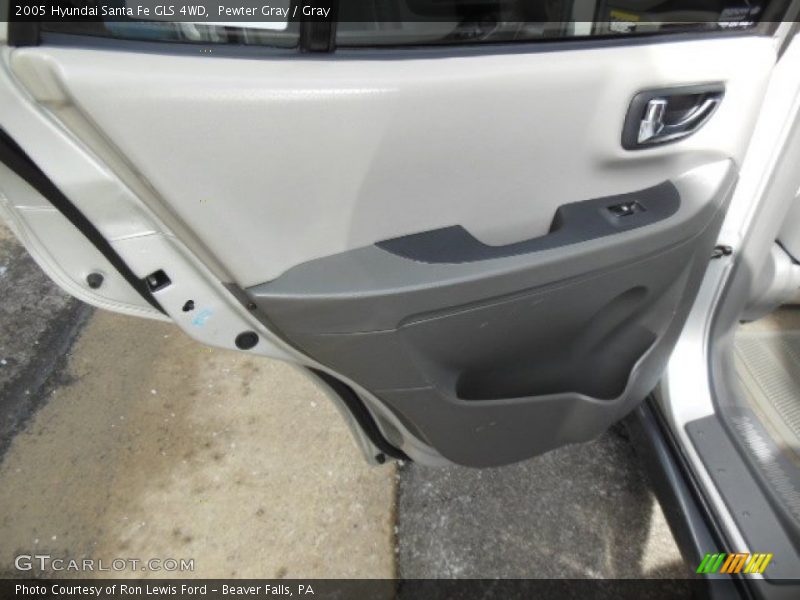 Pewter Gray / Gray 2005 Hyundai Santa Fe GLS 4WD