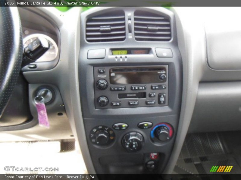 Pewter Gray / Gray 2005 Hyundai Santa Fe GLS 4WD