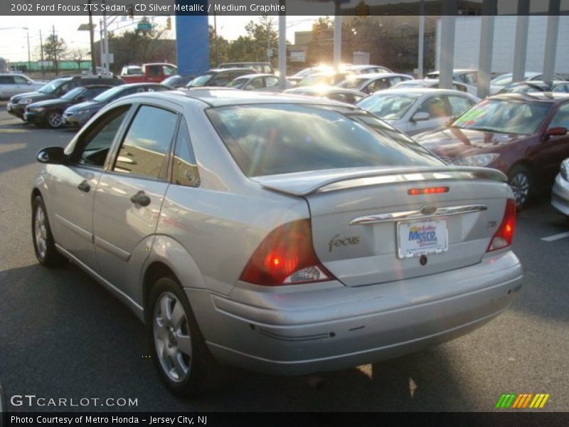 CD Silver Metallic / Medium Graphite 2002 Ford Focus ZTS Sedan
