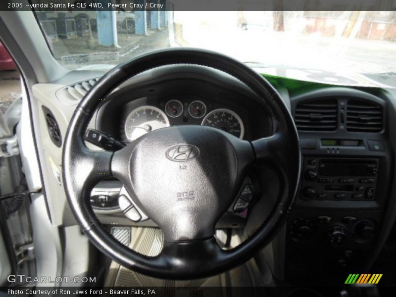 Pewter Gray / Gray 2005 Hyundai Santa Fe GLS 4WD