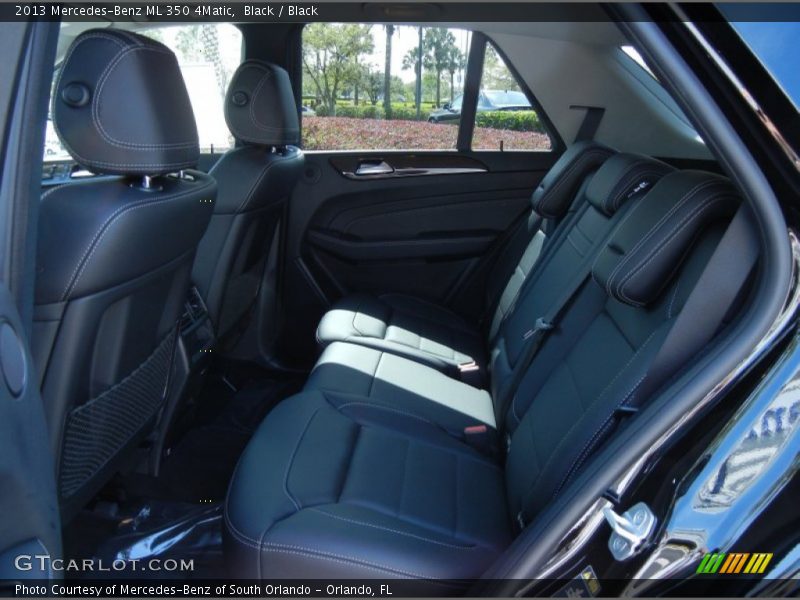 Black / Black 2013 Mercedes-Benz ML 350 4Matic