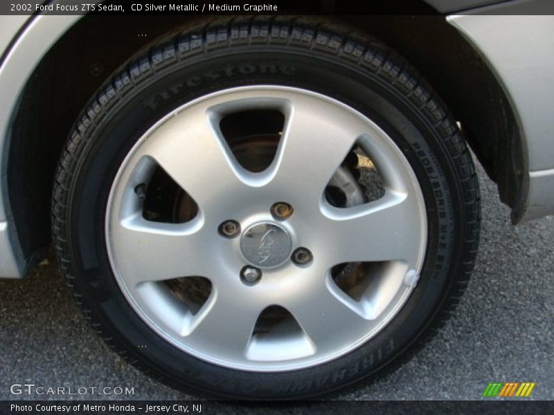 CD Silver Metallic / Medium Graphite 2002 Ford Focus ZTS Sedan