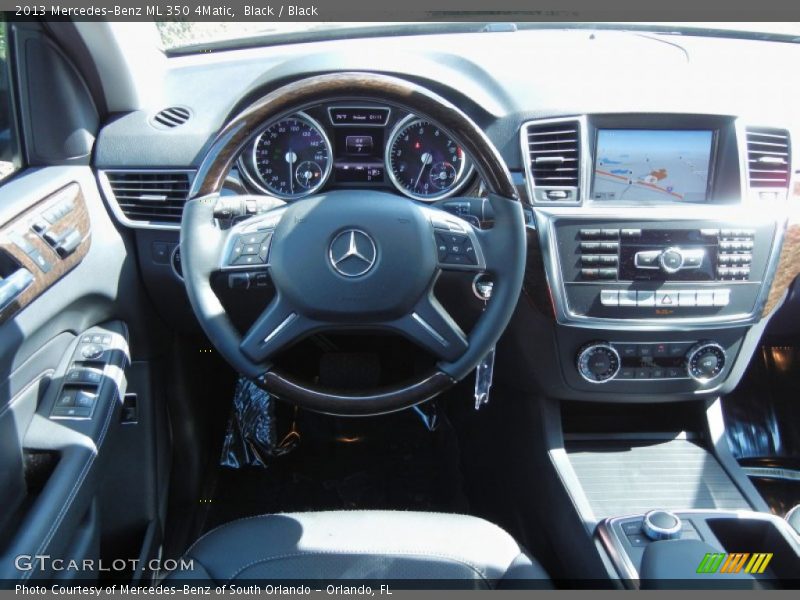 Black / Black 2013 Mercedes-Benz ML 350 4Matic