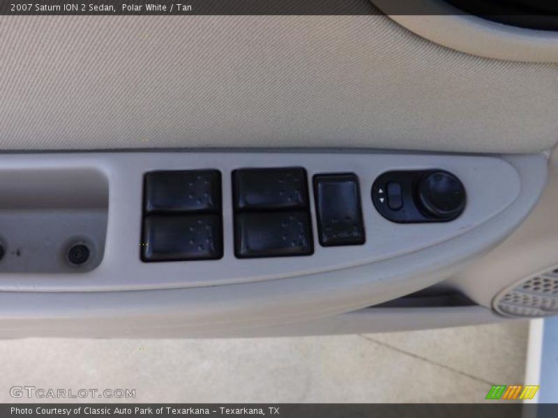 Polar White / Tan 2007 Saturn ION 2 Sedan